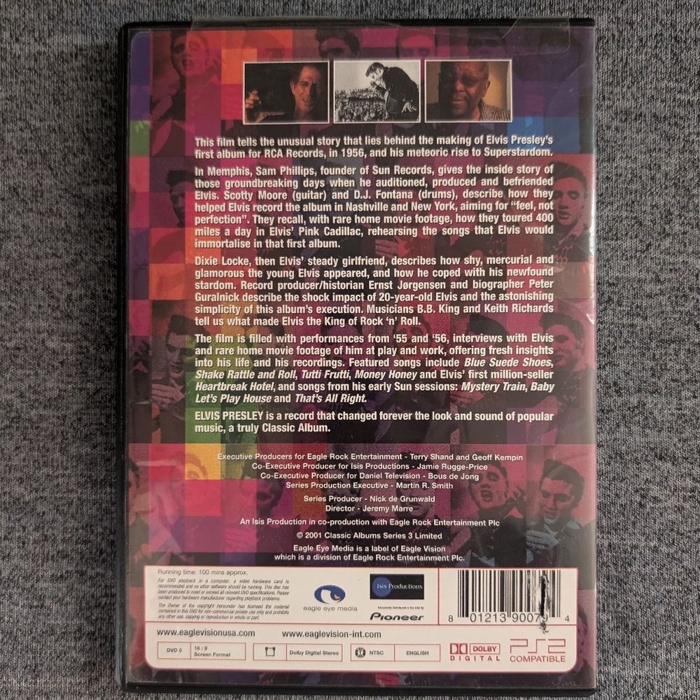 Elvis Presley Classic Albums DVD, GUC with Insert Included - Picture 2 of 4